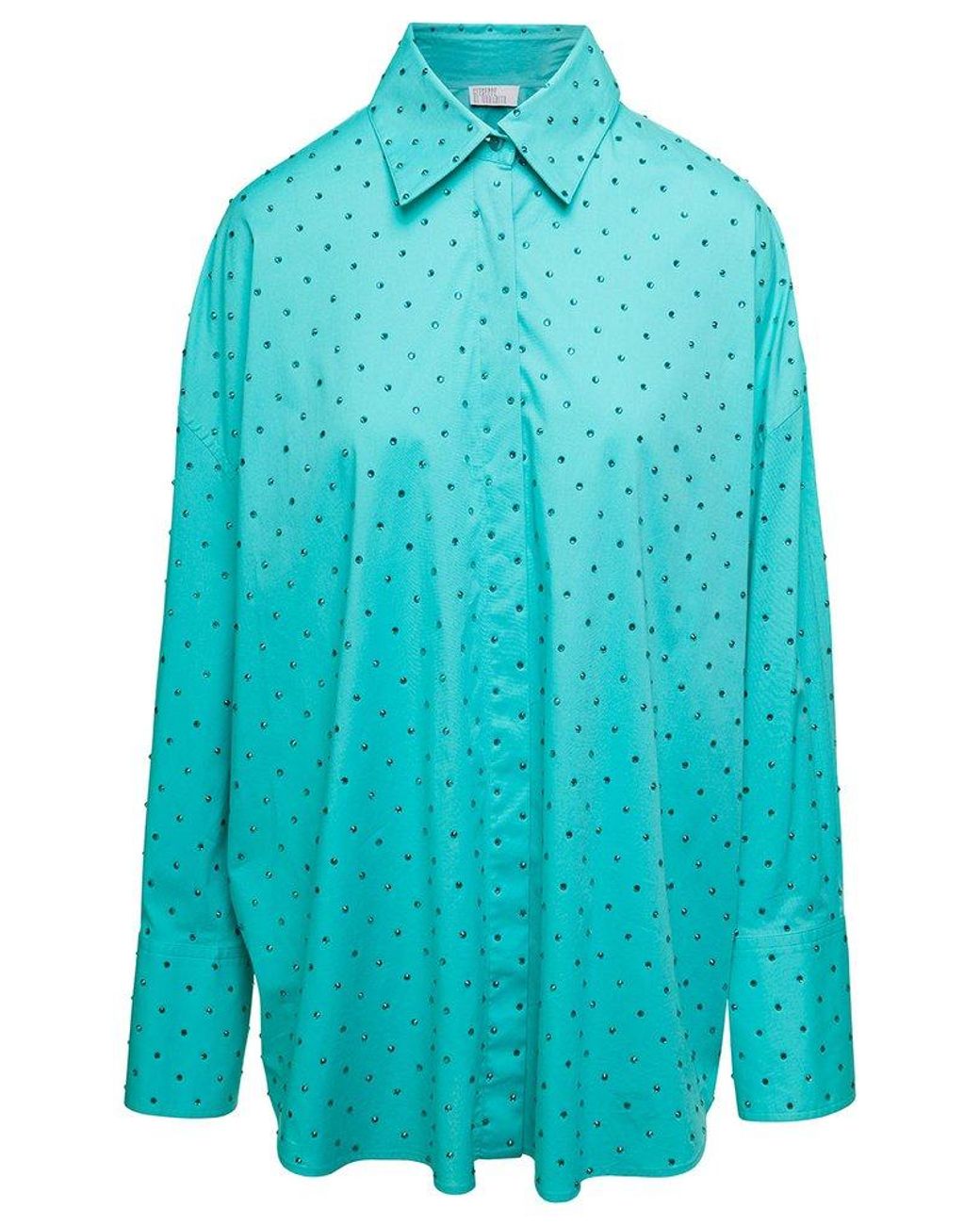 Giuseppe Di Morabito layered striped shirt - Blue