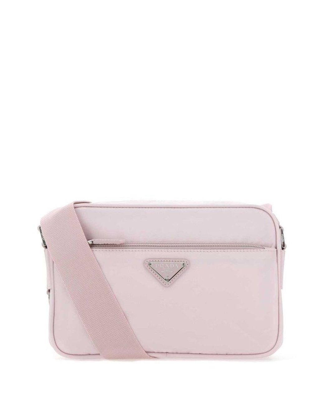 Prada Re-nylon Shoulder Bag In Alabaster Pink