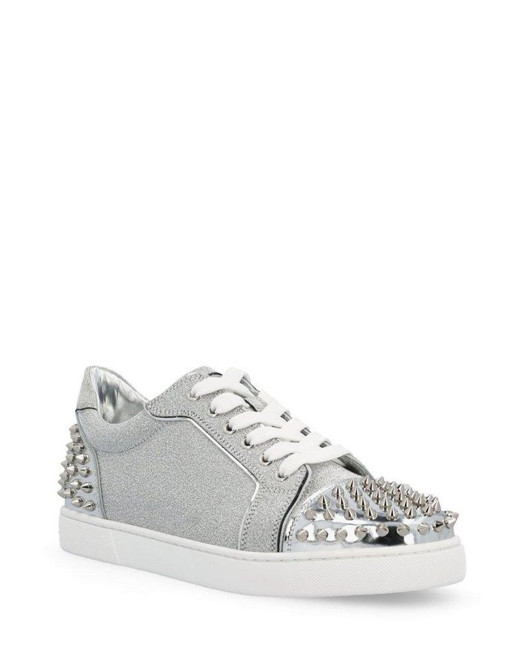 Christian Louboutin Vieira 2 Low-top Sneakers in Metallic | Lyst UK