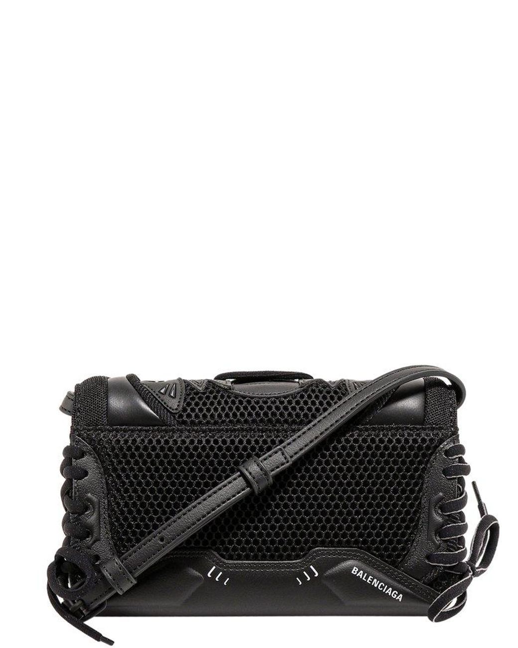 Balenciaga Sneakerhead Phone Holder Crossbody Bag in Black Balenciaga Sneakerhead Phone Holder Crossbody Bag in Black