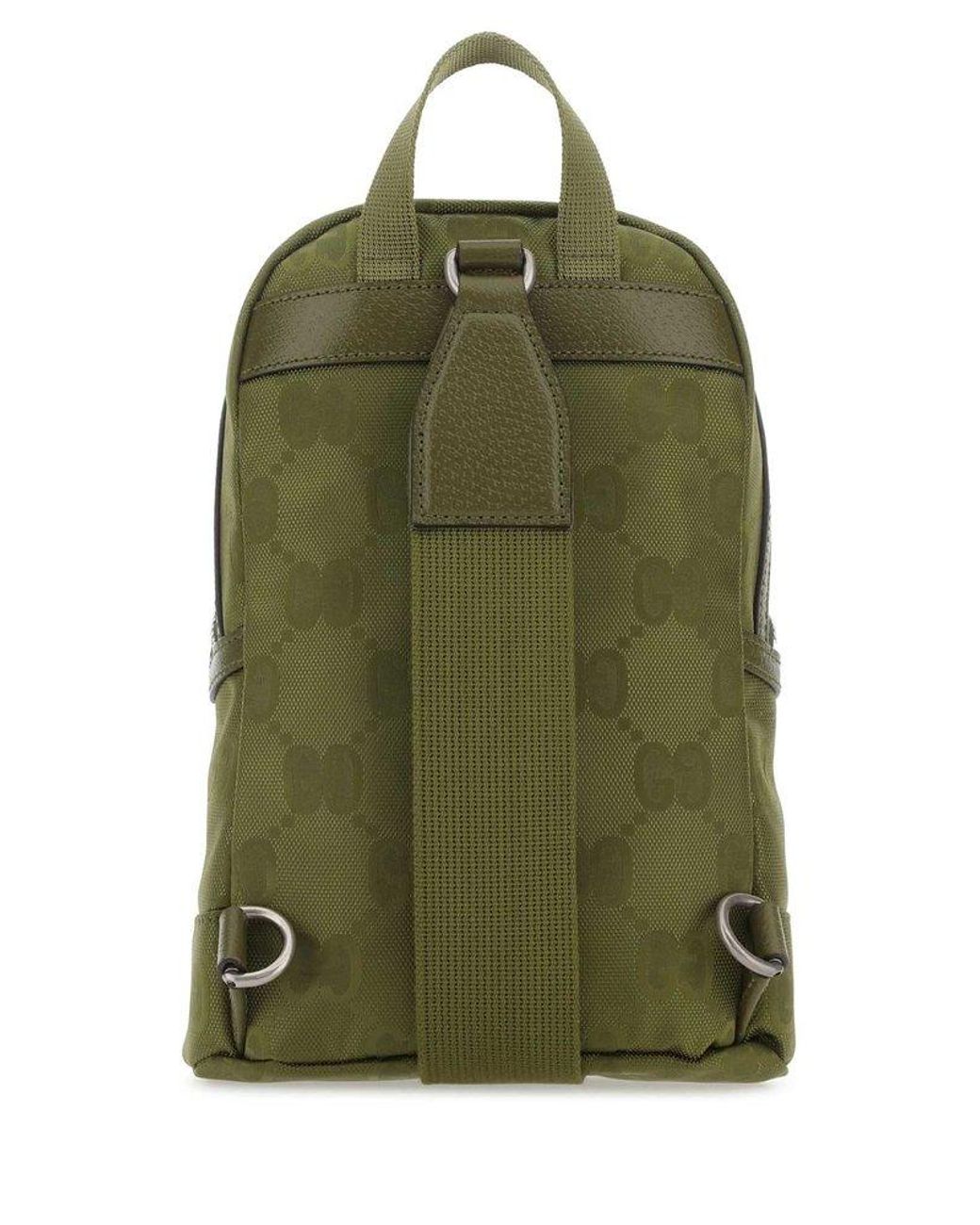 Gucci Off The Grid Backpack in Green for Men Lyst