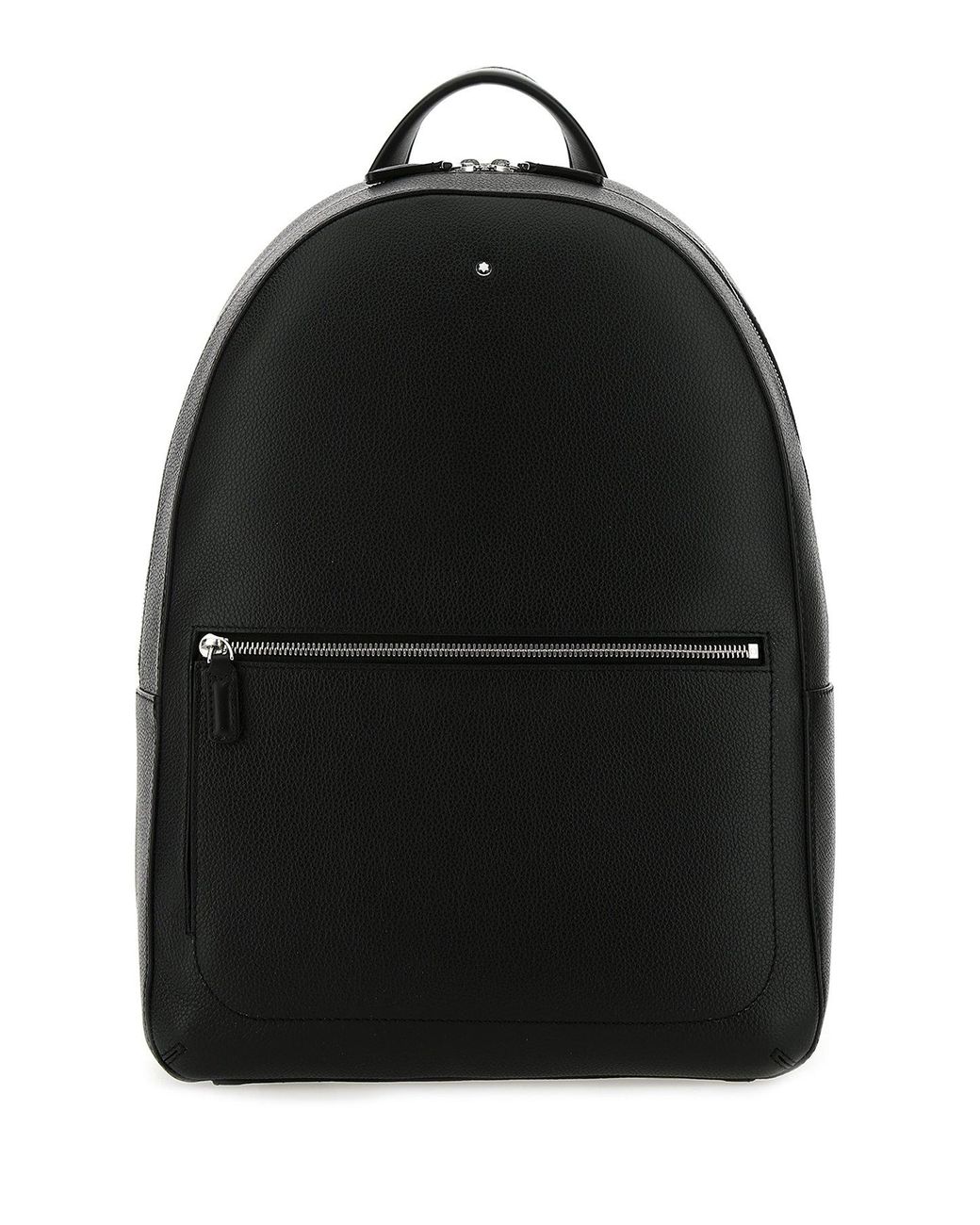 Montblanc Leather Meisterstuck Medium Backpack in Black for Men - Lyst