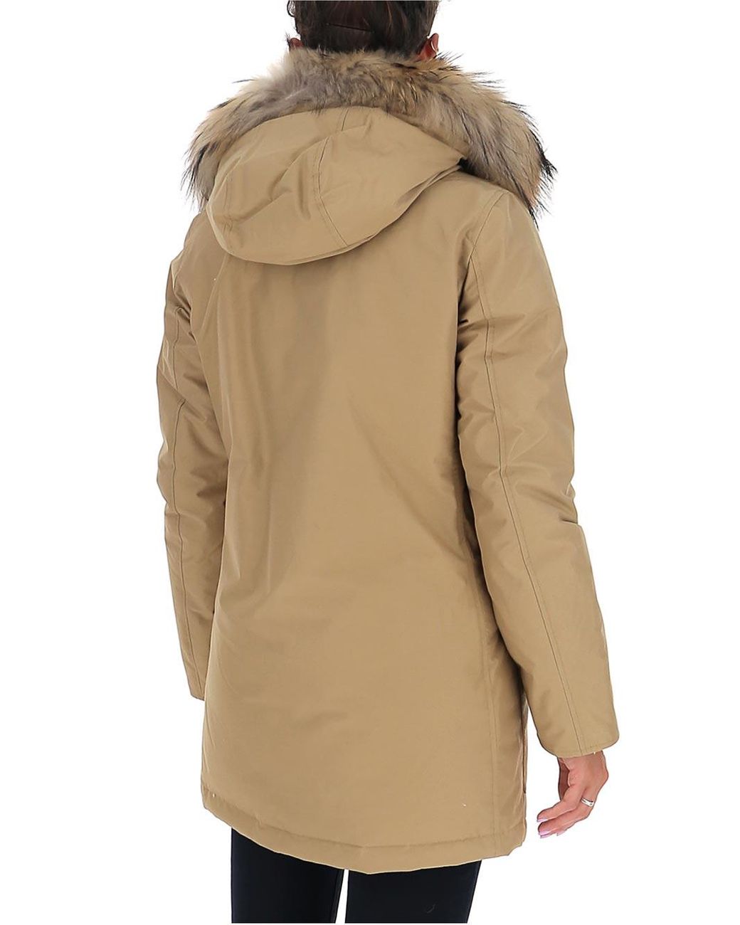 beige parka