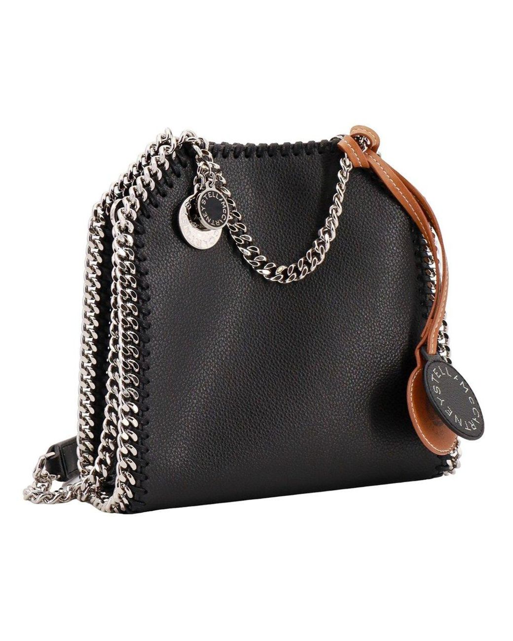 【関税送料込】STELLA MCCARTNEY FALABELLA chain small tote Stella McCartney Small Brass Chain Cage Tote Bag - Bergdorf