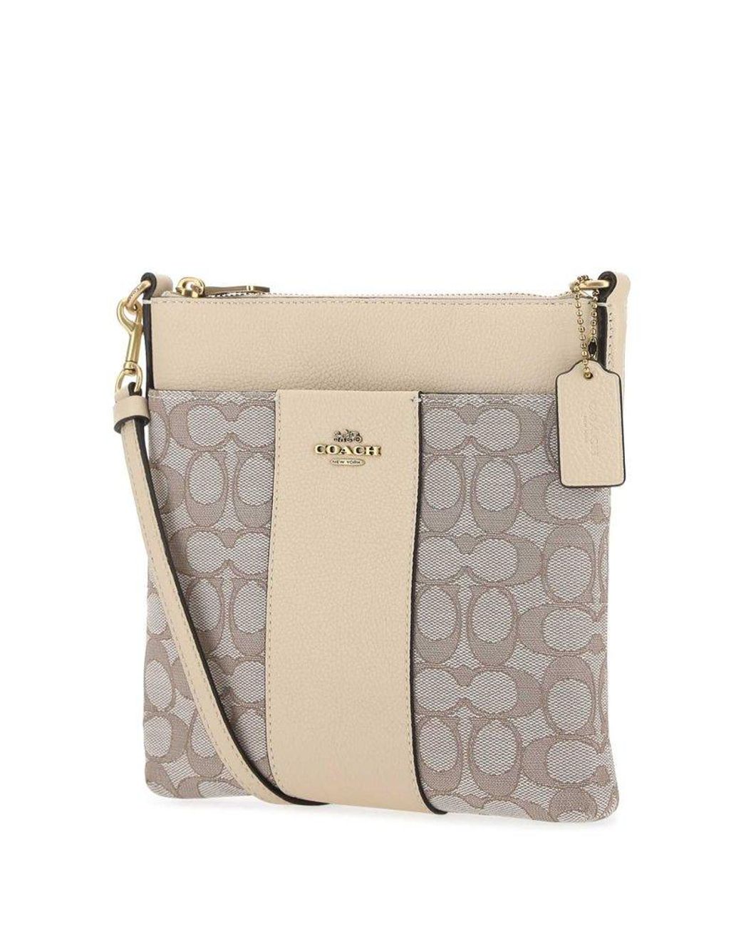 COACH Embroidered Fabric Crossbody Bag | Lyst COACH Embroidered Fabric Crossbody Bag | Lyst
