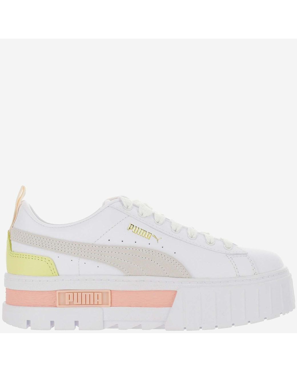 puma thick sole sneakers
