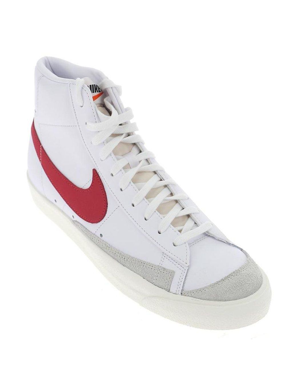 nike blazer leather white