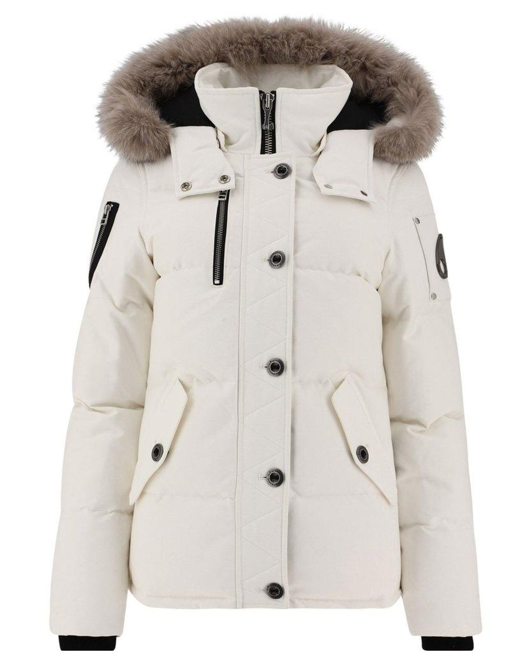 Moose Knuckles Women's White 3q Jacket