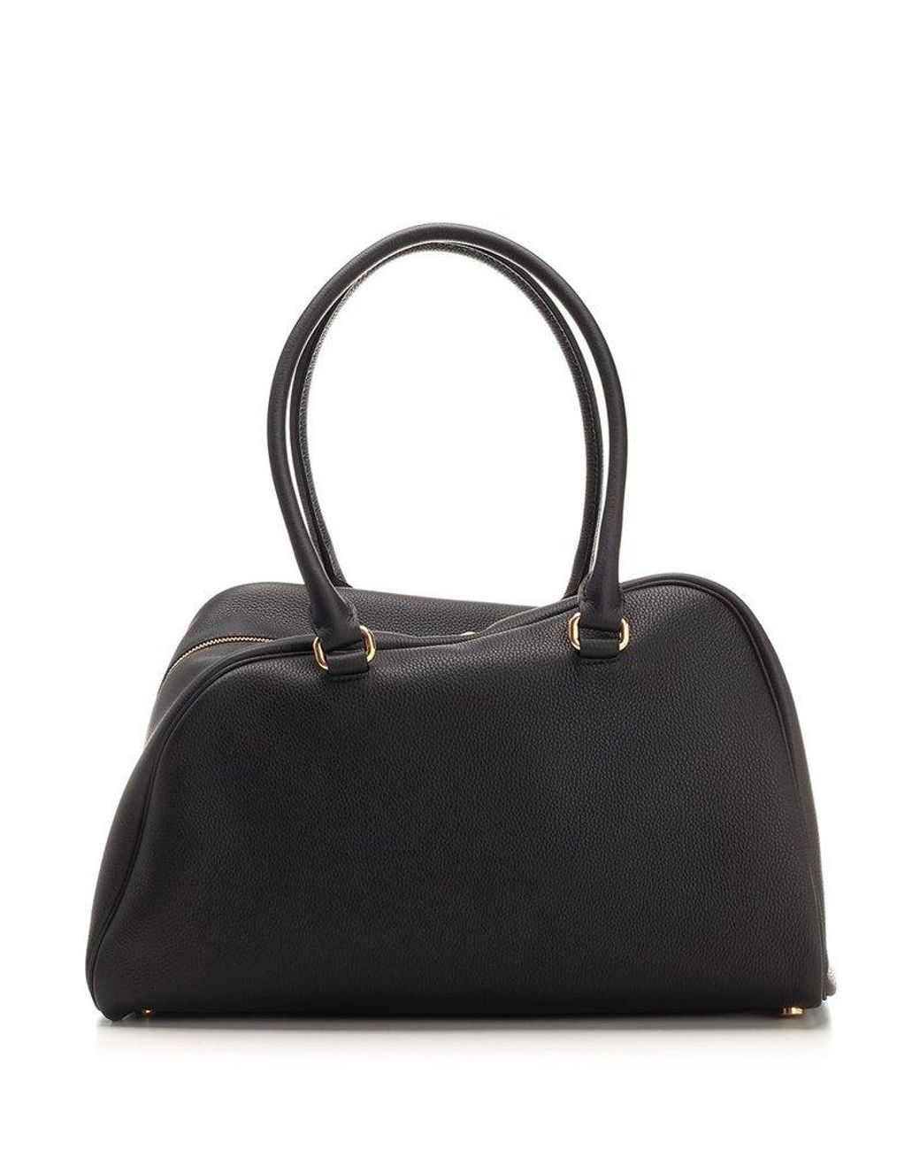 ハンドバッグ Burberry Large Shield Twin Bowling Bag Burberry Large Shield Twin Bowling Bag in Black | Lyst