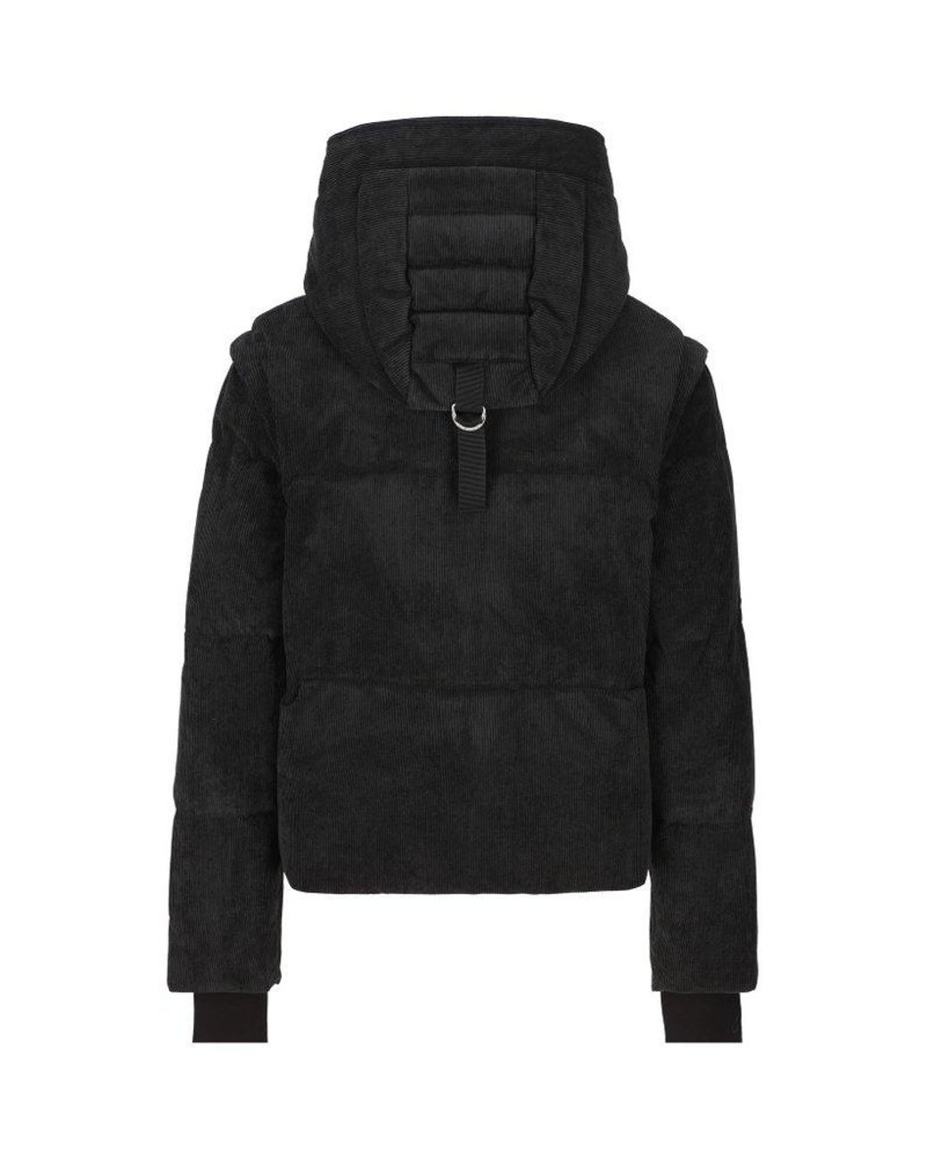 Faux shearling trim corduroy jacket cheap