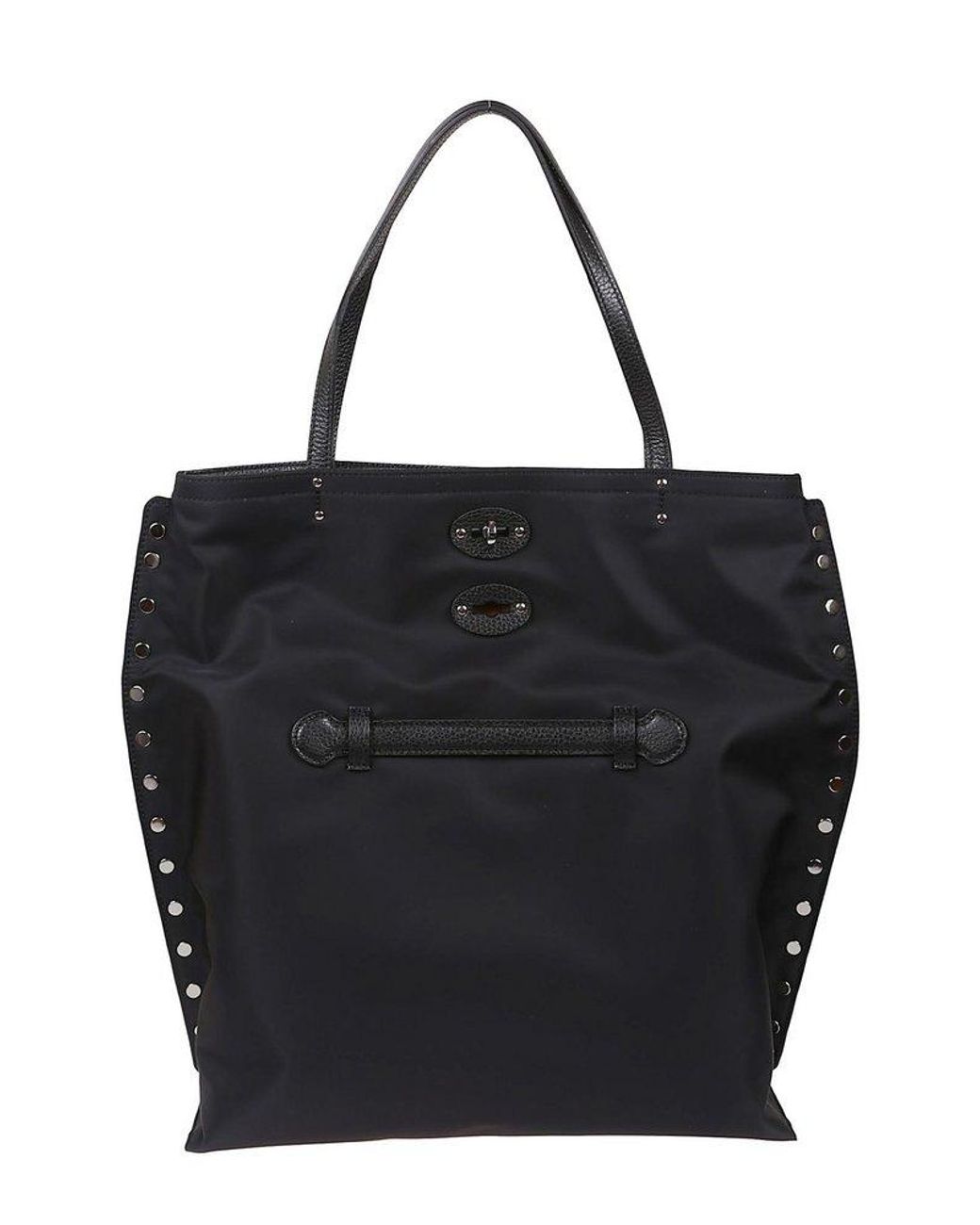 トートバッグ Zanellato Medium Tote Bag A Spasso Black In Leather Zanellato A'Spasso Medium Tote Bag in Black | Lyst