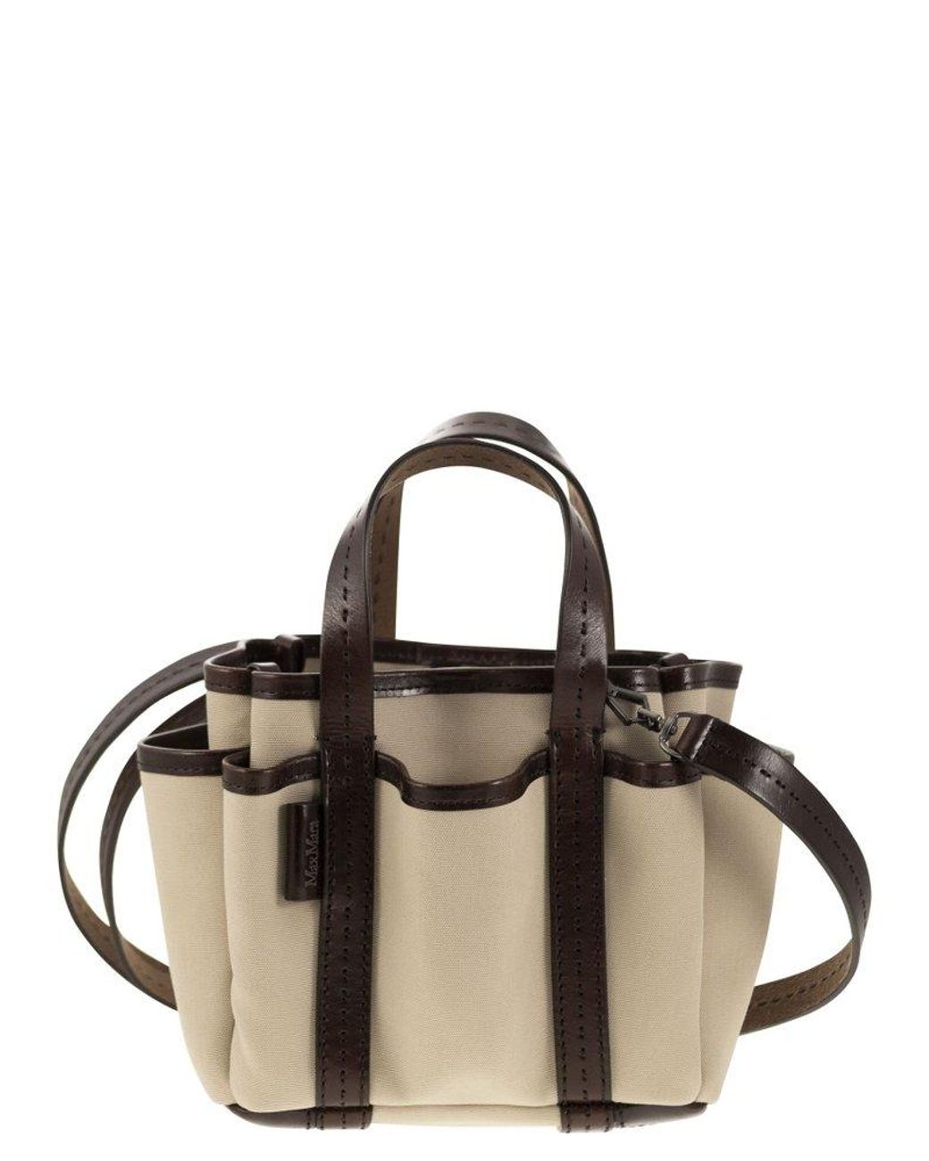 Max Mara Gardenca Basxs - Giardiniera Mini Canvas And