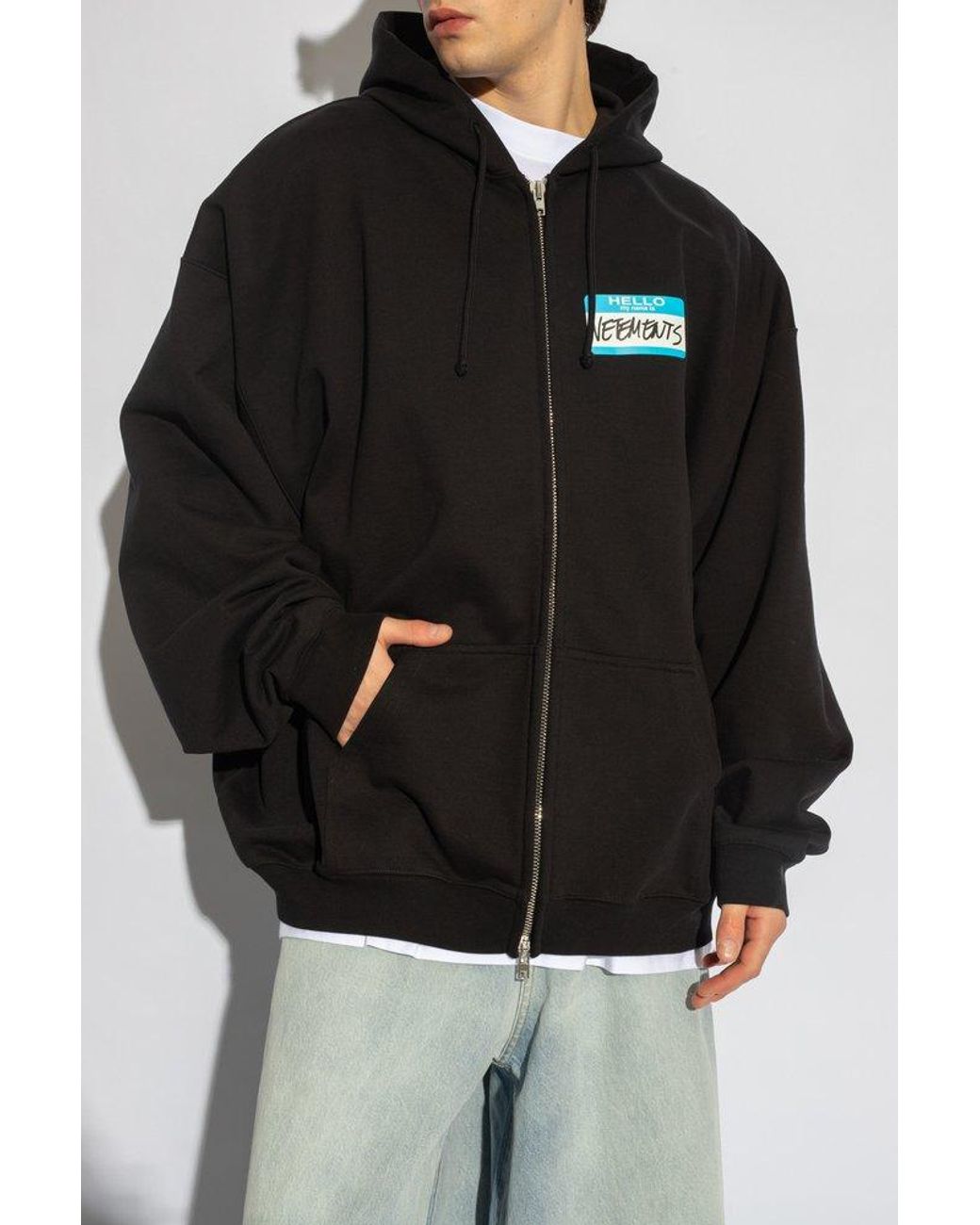 Oversized clearance vetements hoodie