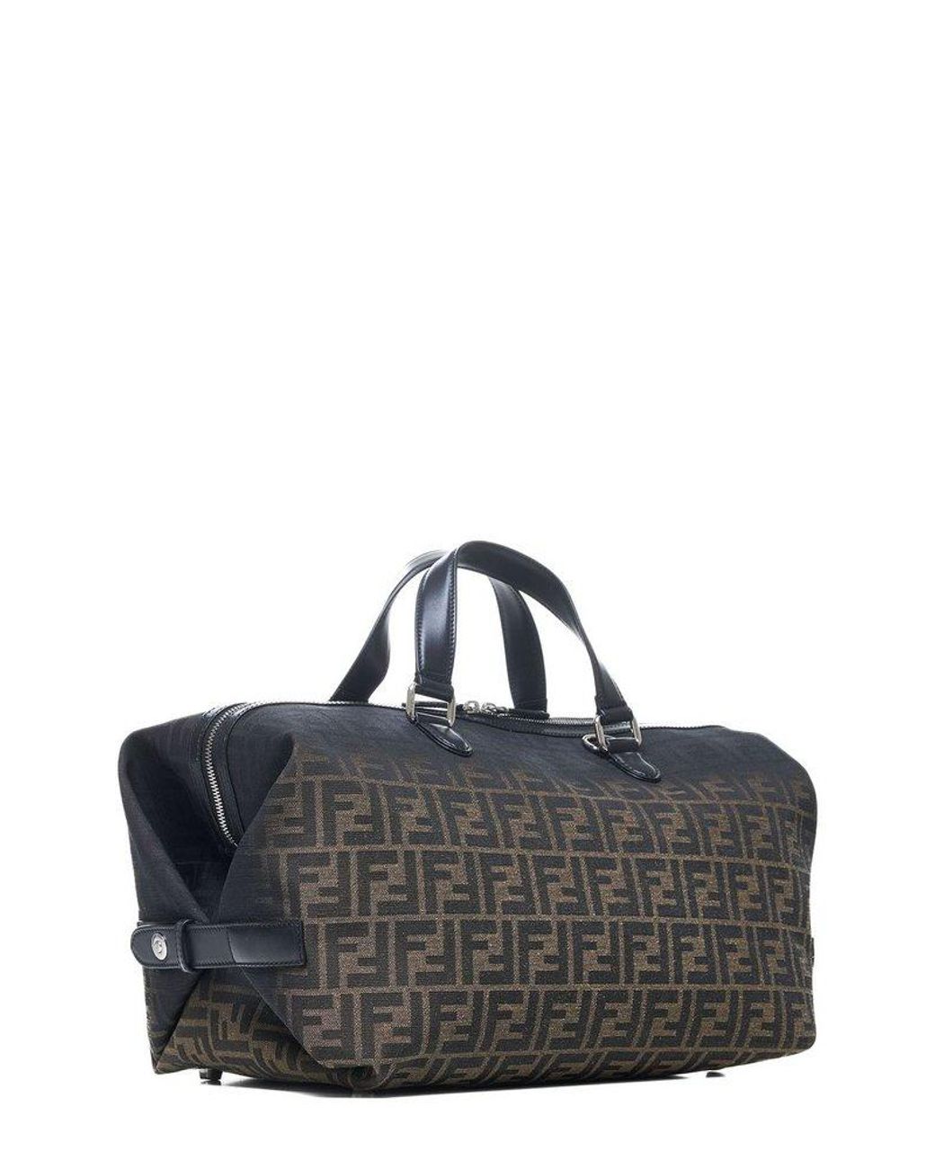 【関税込み】fendi SIESTA MEDIUM FF ECLISSI' TRAVEL BAG Fendi Siesta Medium Ff Eclissi Travel Bag | italist, ALWAYS