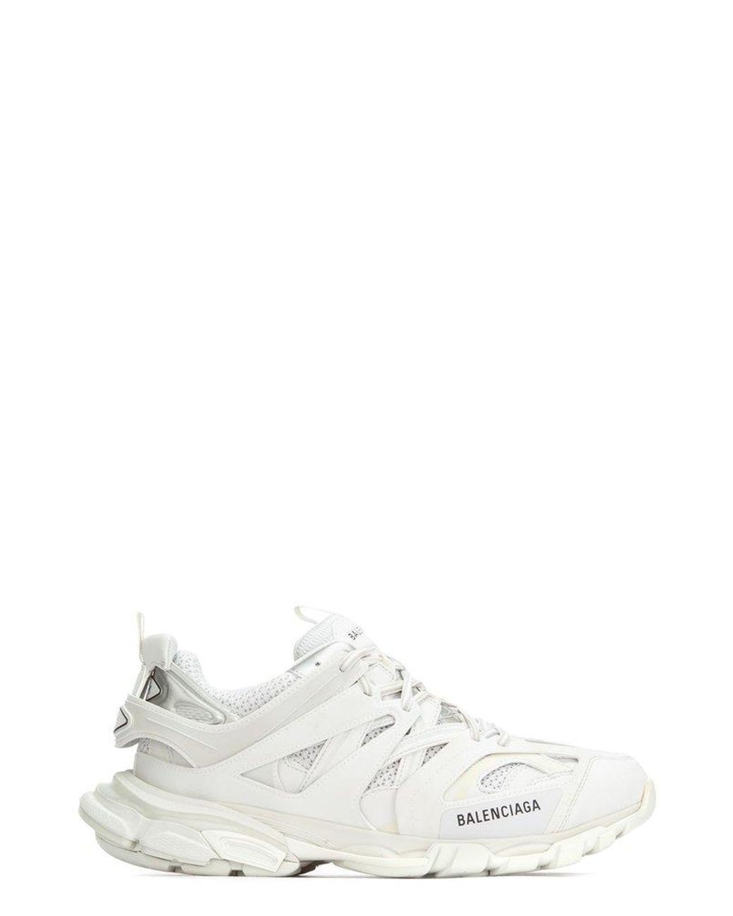 Balenciaga Synthetic Track Lace-up Sneakers in White | Lyst UK