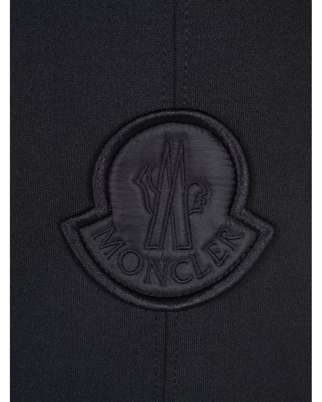 Moncler black outlet label