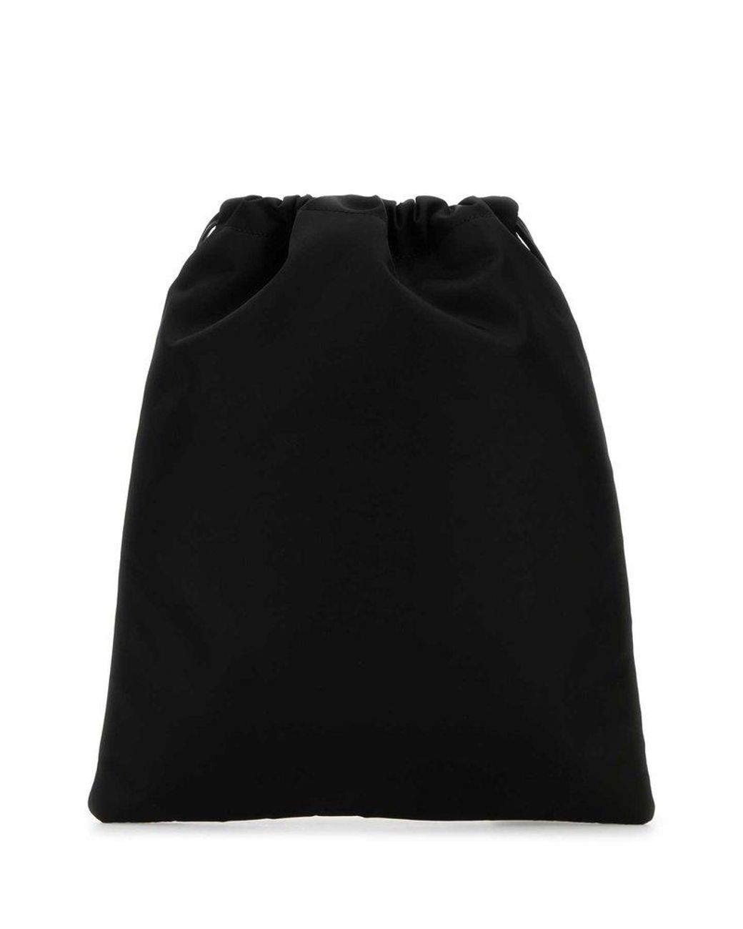 クラッチバッグ PRADA BISCUIT FABRIC POUCH Prada Fabric Pouch in Black | Lyst