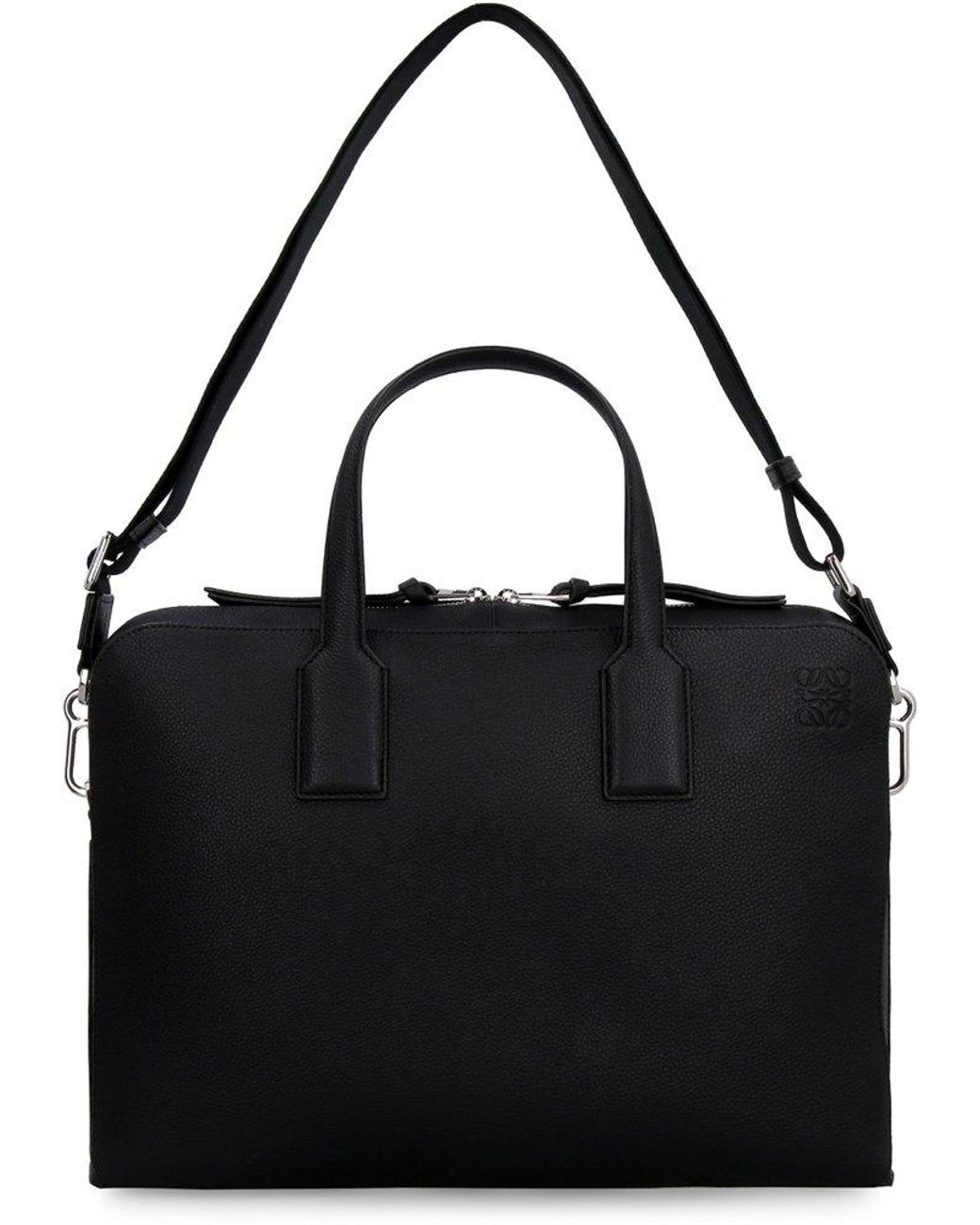 Goya leather bag Loewe Black in Leather - 19318739