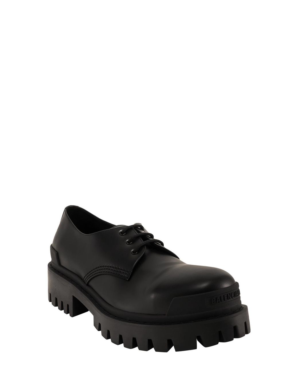 Balenciaga Strike Derby Shoes in Black for Men | Lyst Balenciaga Strike Derby Shoes in Black for Men | Lyst