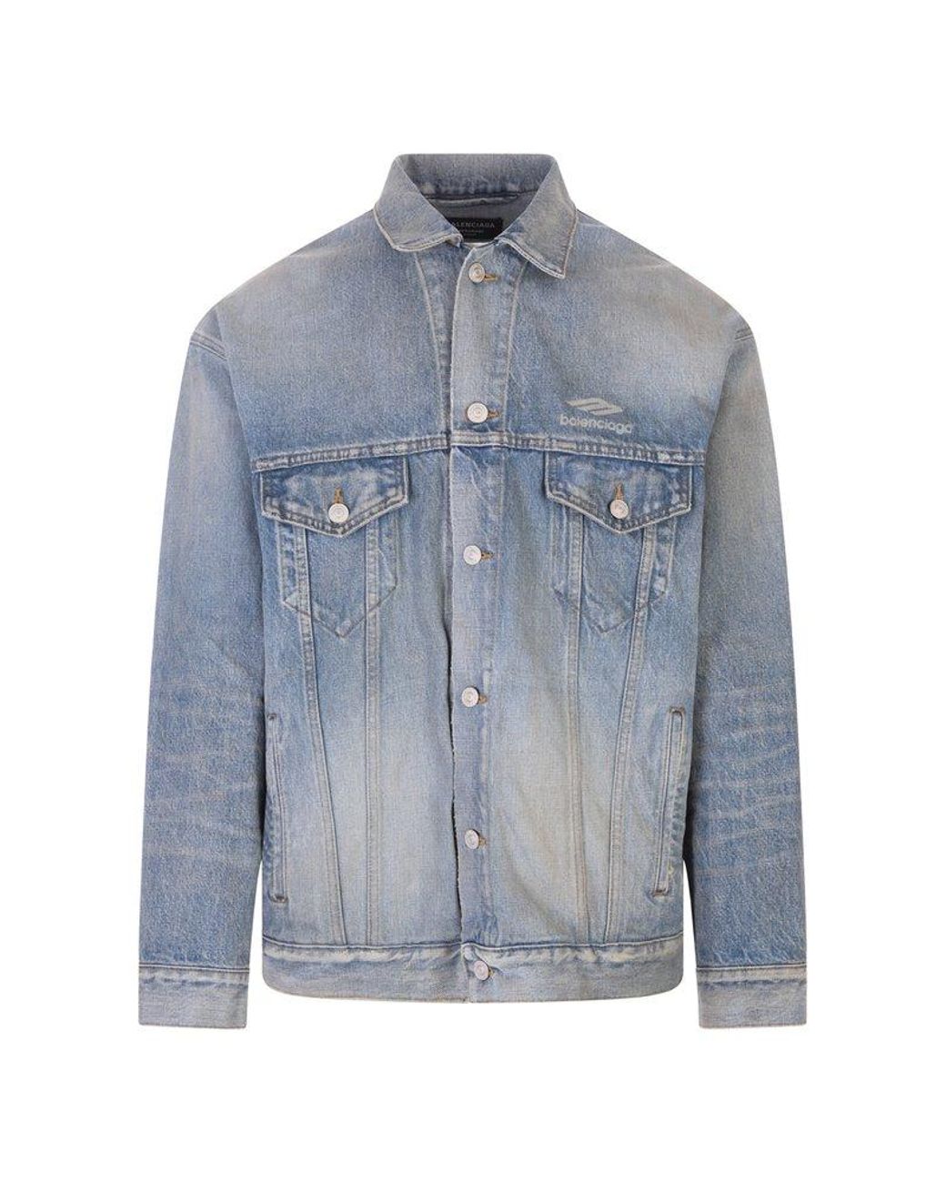 balenciaga-Blue-Logo-Print- balenciaga-Blue-Logo-Print-