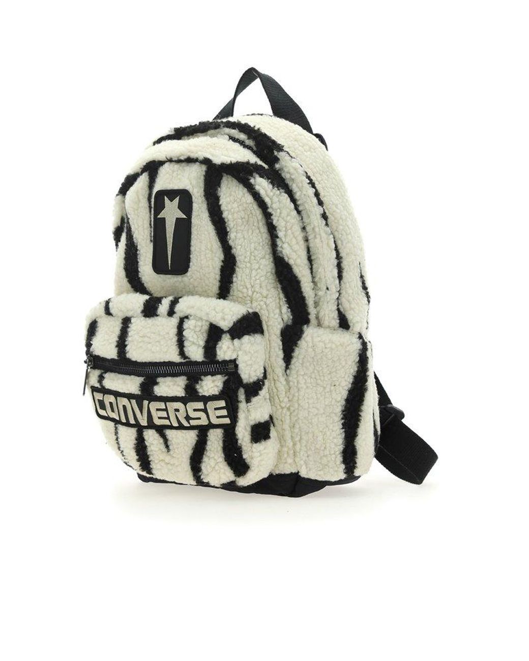 Rick DRKSHDW Zebra Backpack Gray for Men |