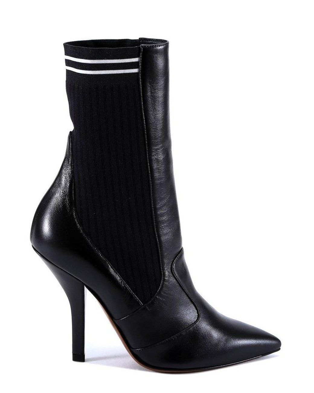 fendi patent leather boots