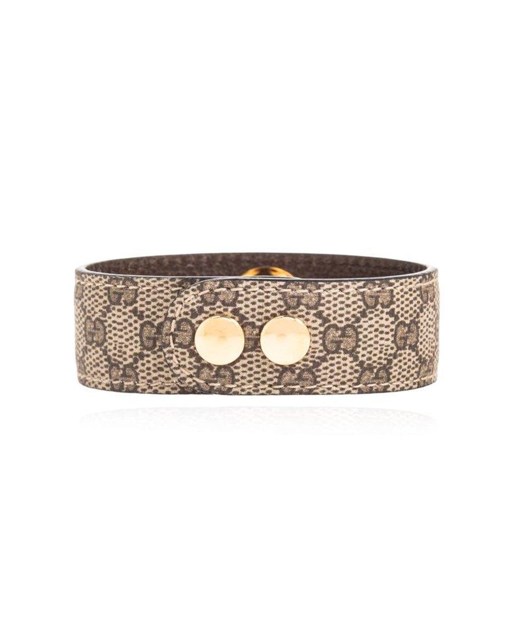 Gucci Bracelet With Logo in Natural Lyst