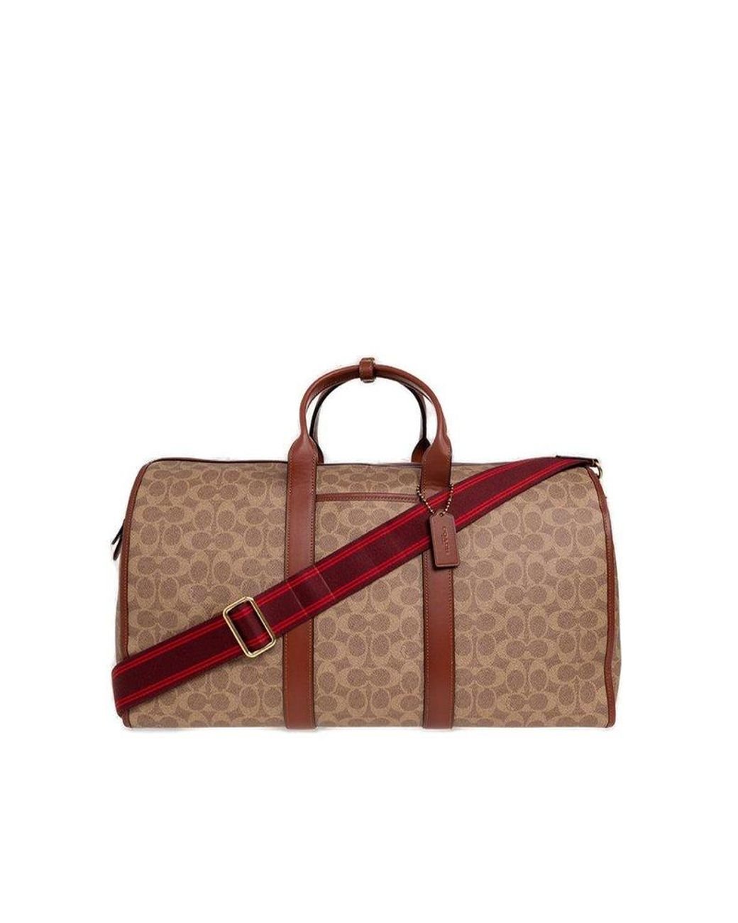 COACH Gotham Monogram Pattern Duffle Bag in Brown for Men Lyst Canada