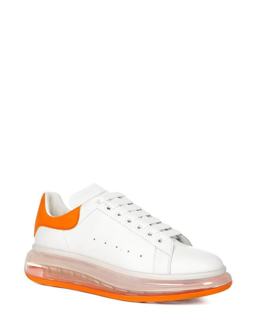 Orange alexander shop mcqueen shoes