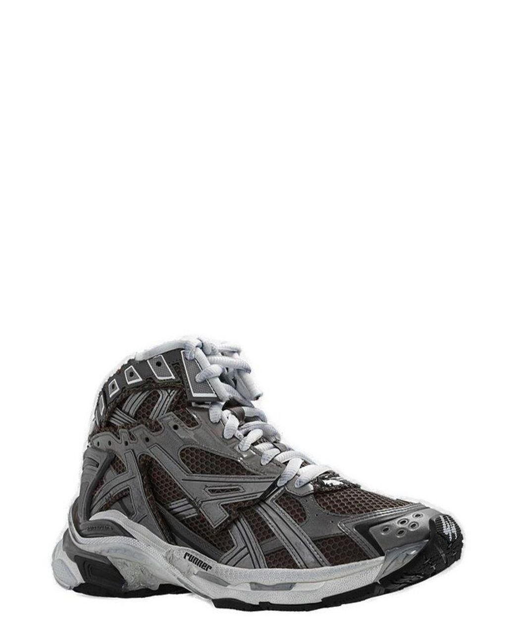 Balenciaga high top mens deals grey