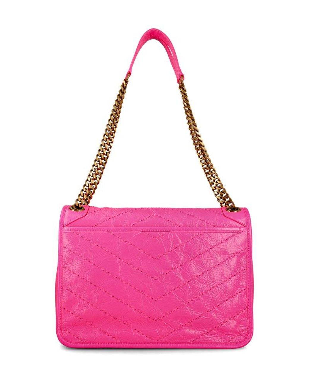 VIP【関税送料無料】希少 SAINT LAURENT DARK PINK BAG Pink Ysl Bag | TikTok