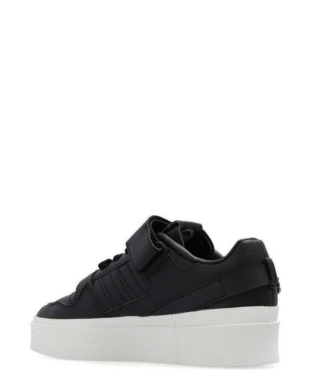 adidas Originals Forum Bonega Touch-strap Fastened Sneakers in Black | Lyst