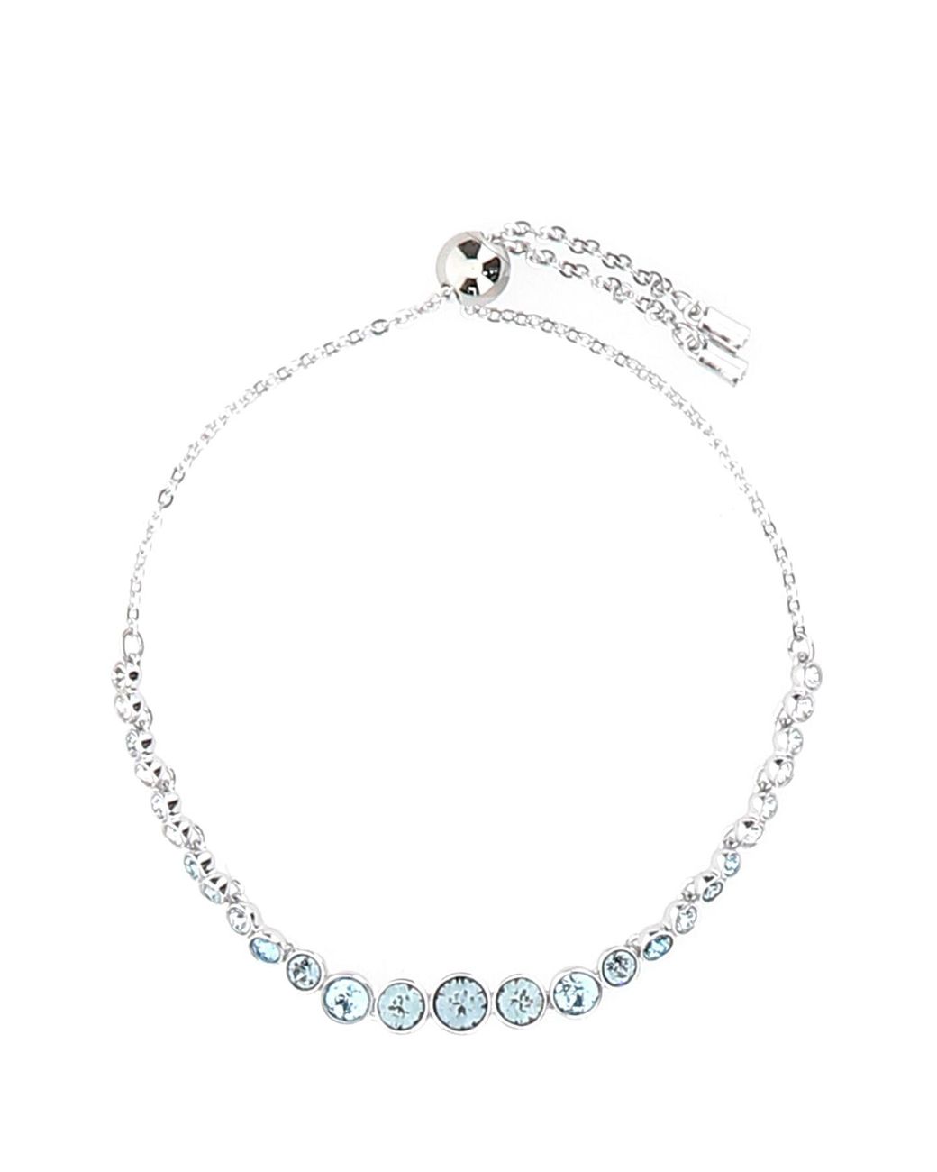 Swarovski Emily Gradient Bracelet in Silver (Metallic) | Lyst