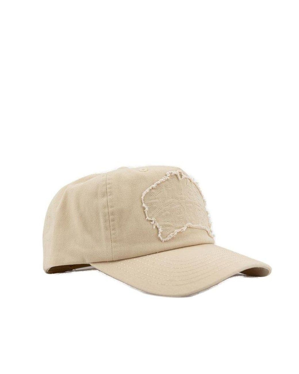 Stussy Mid Depth Sport Patch Snapback Hat in Natural for Men