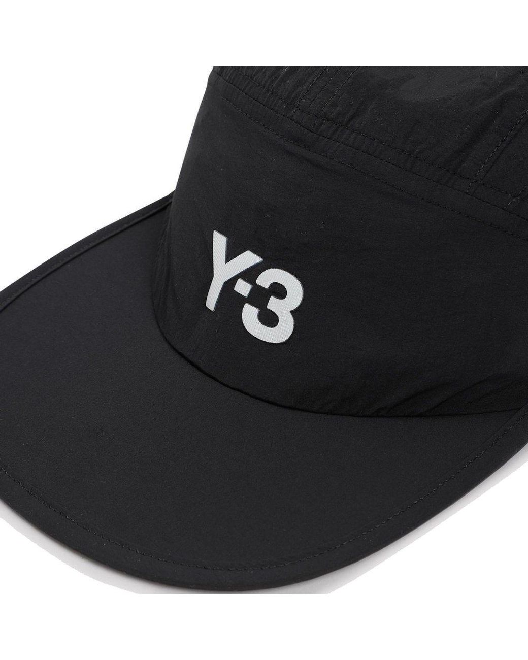 Y-3 Synthetic Logo Printed Running Cap 