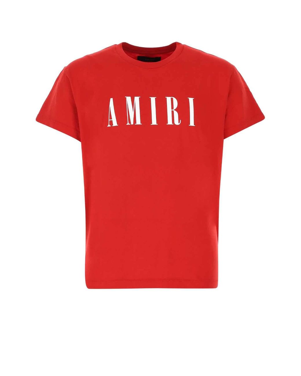 Amiri Logo Tee in Red for Men