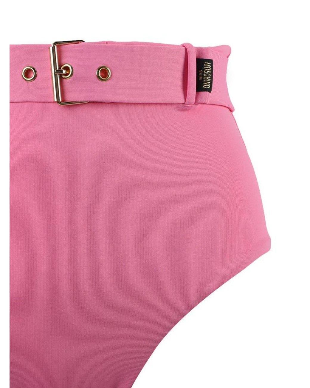 Womens Beachwear and swimwear outfits Moschino Beachwear and swimwear outfits Moschino Synthetic Bond Girl Swimsuit in Pink 