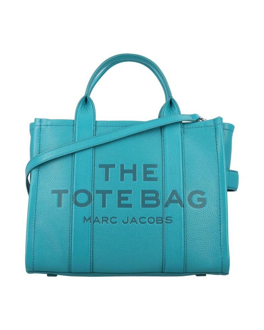 Marc Jacobs Logoembossed Medium Tote Bag in Blue Lyst