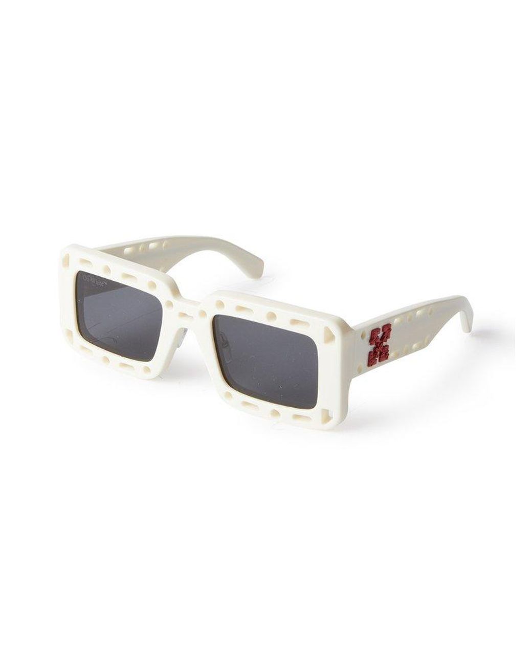 New Fashion Unisex Cady Cut-out Rectangular Frame Sunglasses