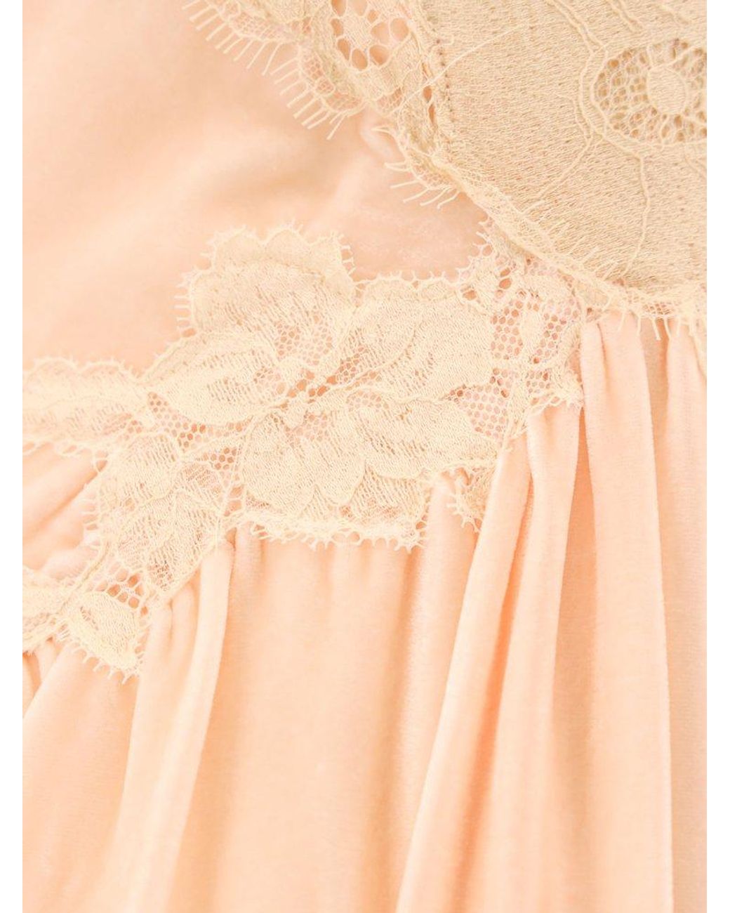 Zimmermann Luminosity Velvet Lace Midi Dress in Pink | Lyst