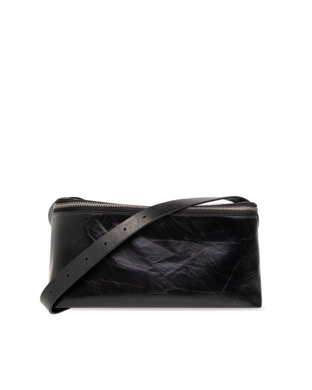 Jil Sander Shoulder Bag With Logo in Black for Men | Lyst