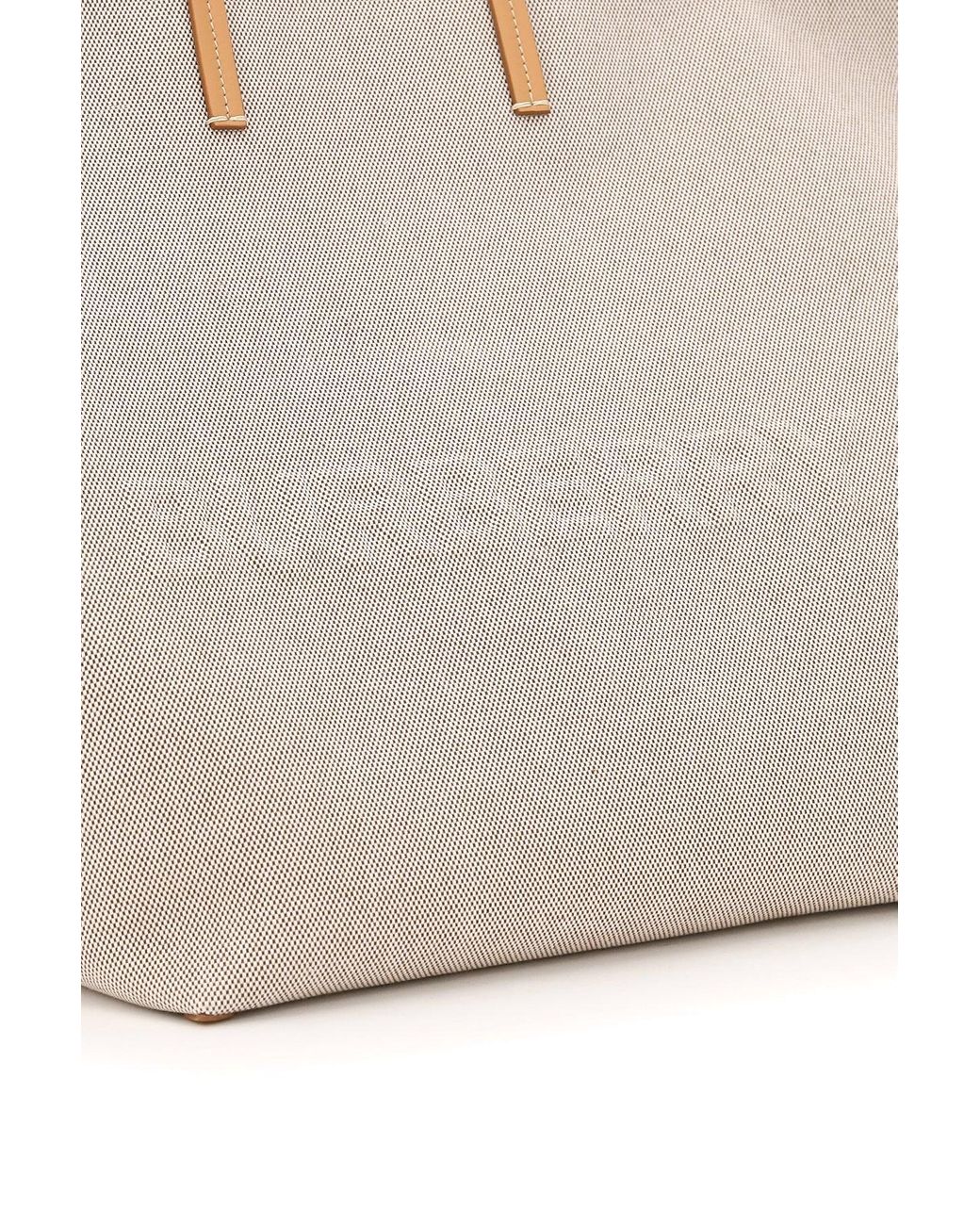 Authentic Burberry embossed xl beach Logo Canvas tote
