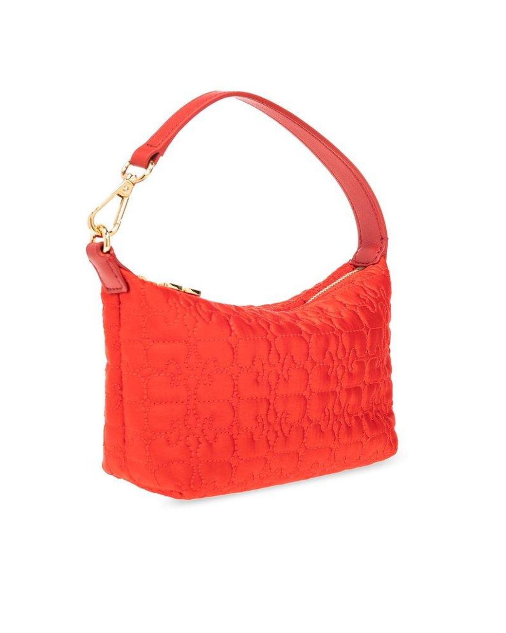 Ganni - Small Butterfly Pouch Satin Bag | HBX - Globally