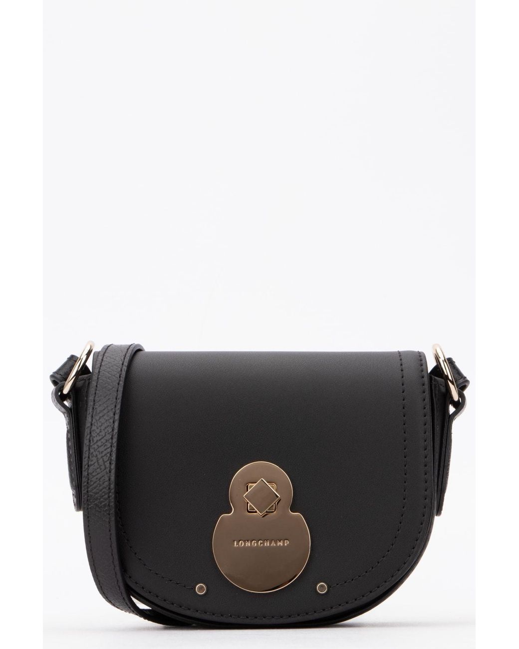 Longchamp Leather Cavalcade Xs Crossbody Bag in Black Lyst