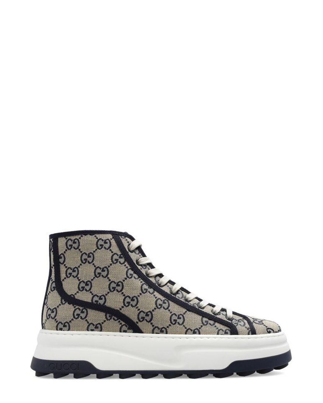 Gucci GG High Top Sneaker in Blue for Men Lyst