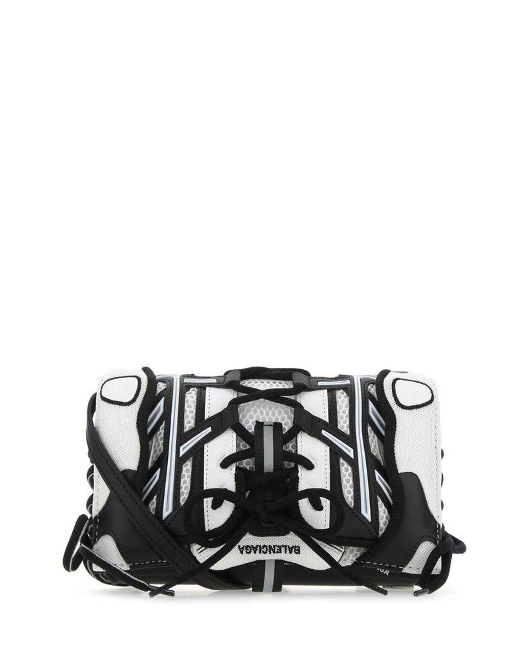 Balenciaga Sneakerhead Phone Holder Bag in Black | Lyst