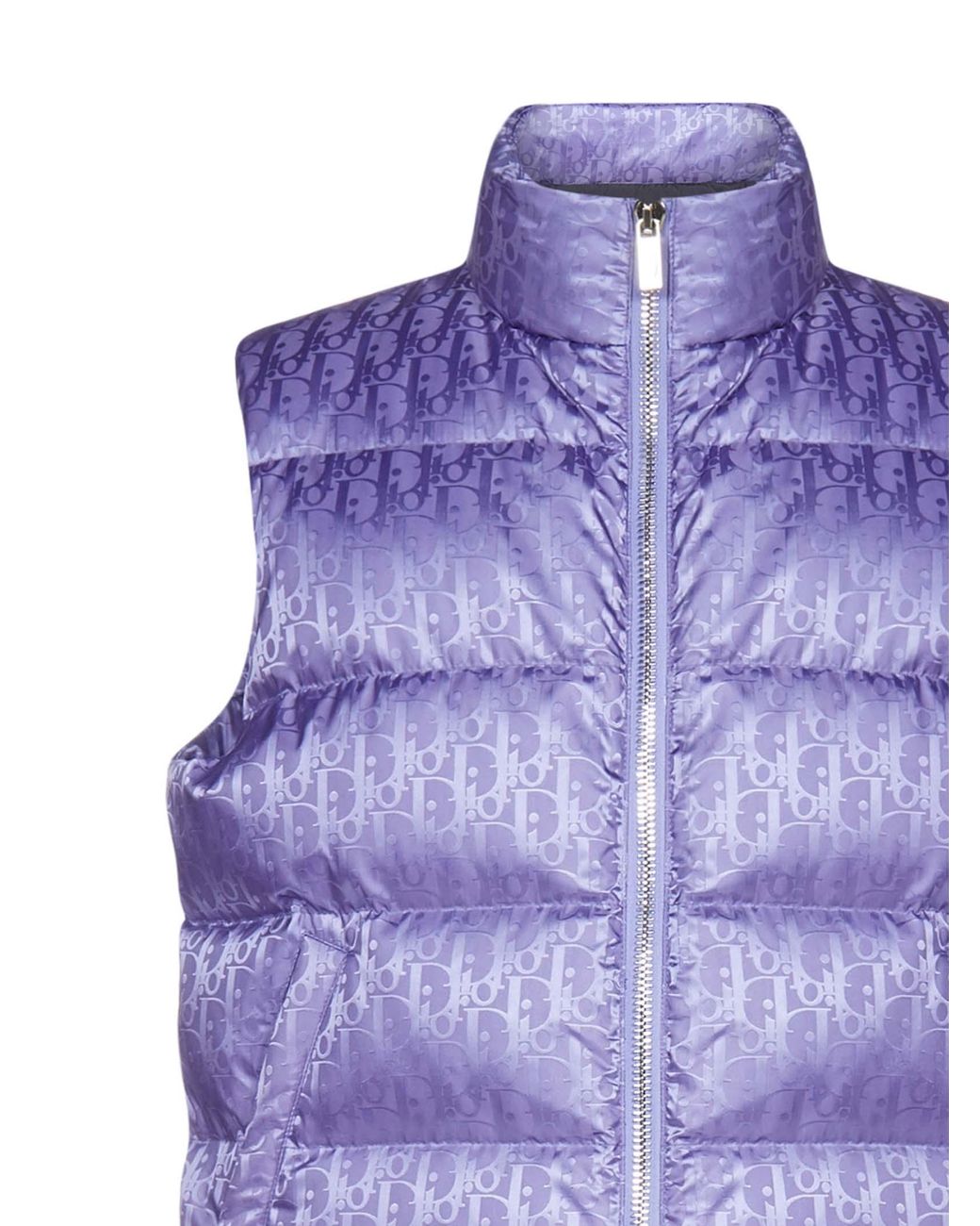 Dior Purple Oblique Puffer Jacket – Savonches