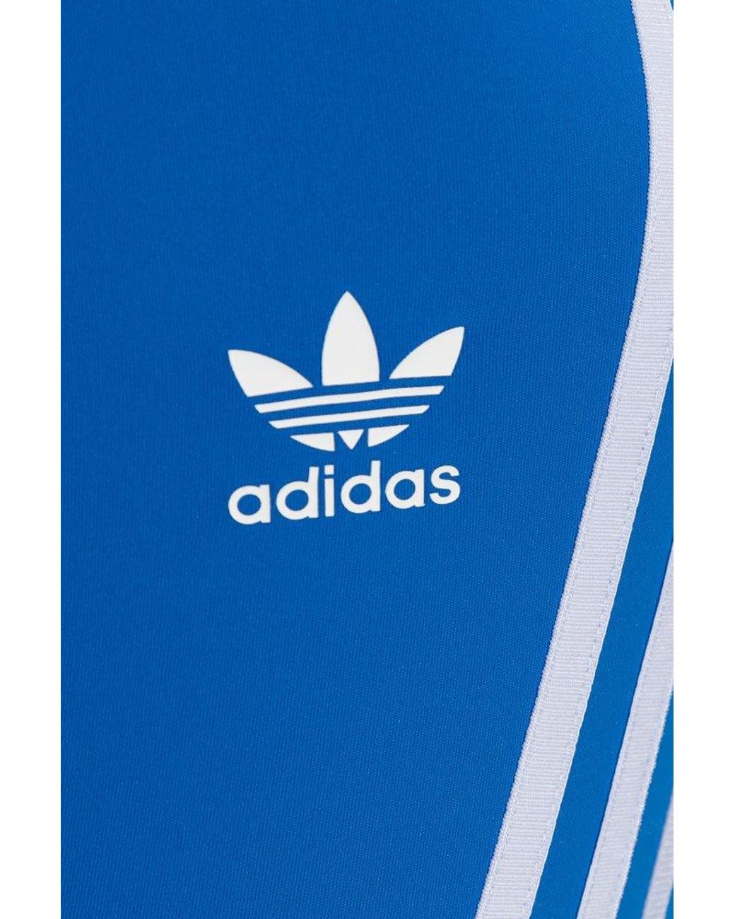 adidas Originals Trousers With Logo, in Blue | Lyst