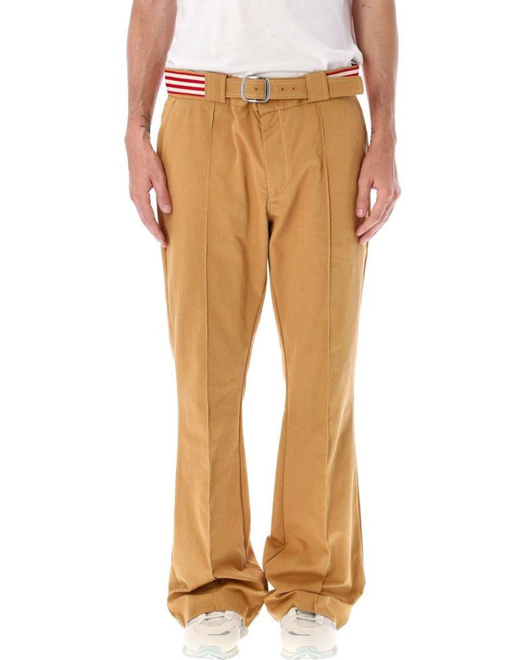 adidas Synthetic X Wales Bonner Wide Leg Chino Pant in Brown for Men | Lyst