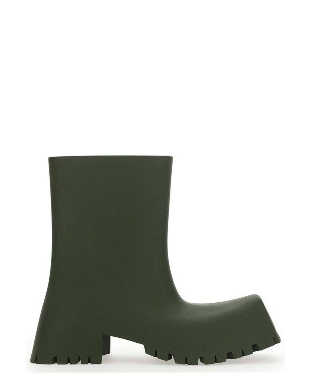 Balenciaga Trooper Ankle Boots in Green for Men | Lyst